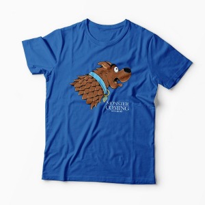 Tricou Monster Is Coming - Bărbați-Albastru Regal